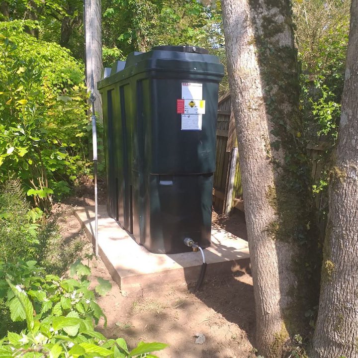 Emergency Oil Tank Installation